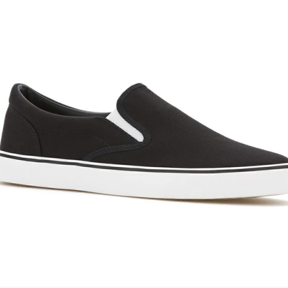 BNWT!!!!Perry Ellis CANVAS DECK SLIP ON SNEAKER‎